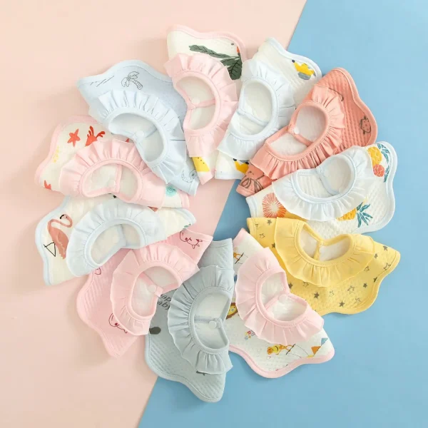 Bib towel cotton waterproof bib